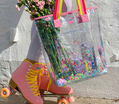 PACKED PARTY Confetti ELECTRIC DREAM Bucket Bag