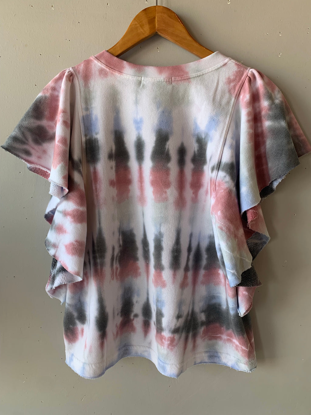 MICHAEL STARS Flutter Sleeve ARIANA Hersoma Knit Top