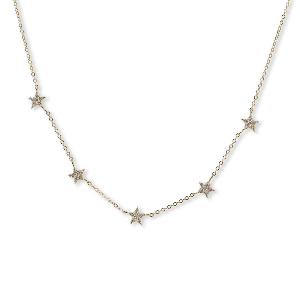 BRACHA Gold SHE'S SUPER STAR Necklace