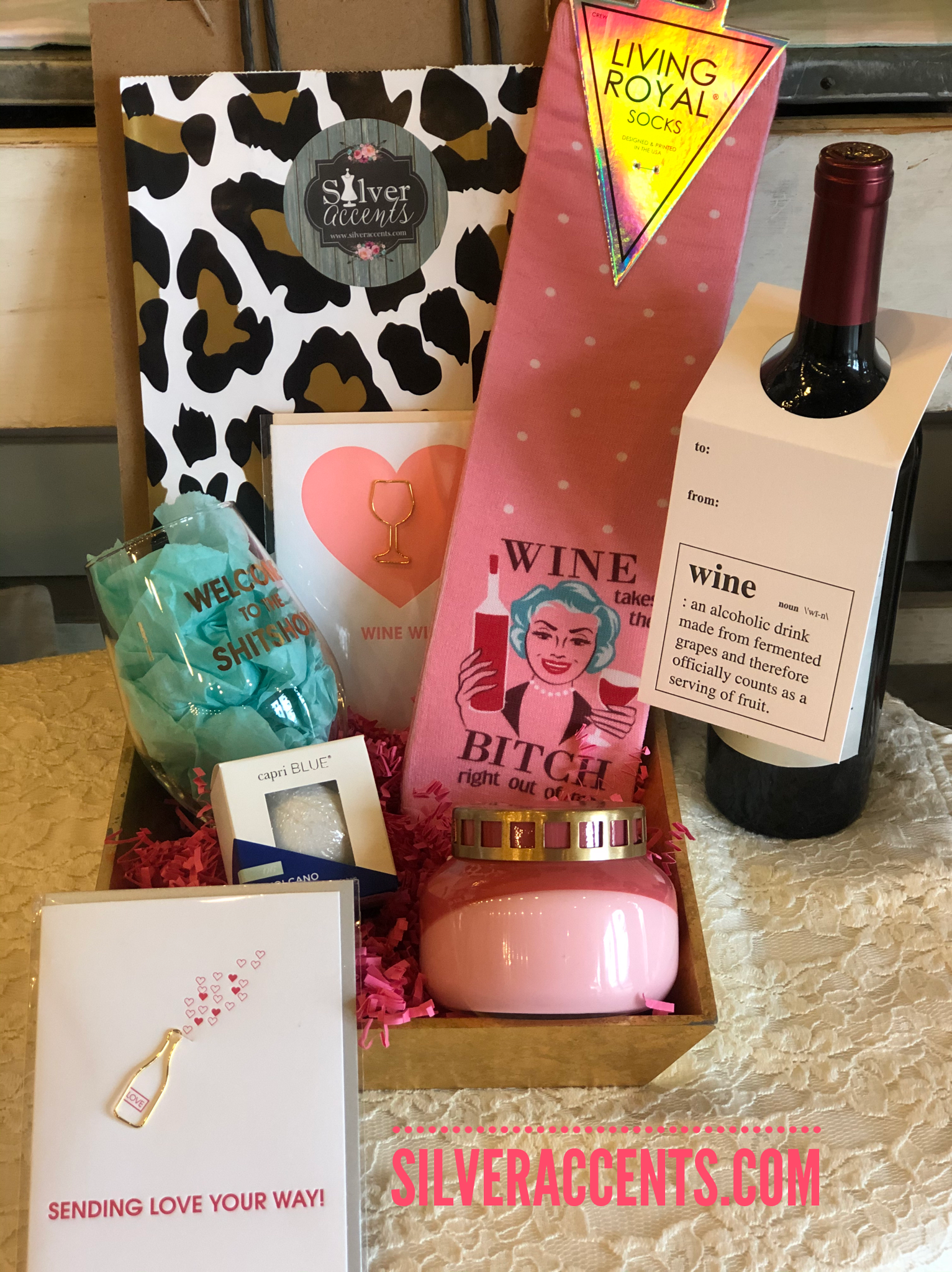 WINE LOVER Gift Basket