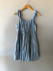 SHRUG CapSleeve Tiered Knit Dress
