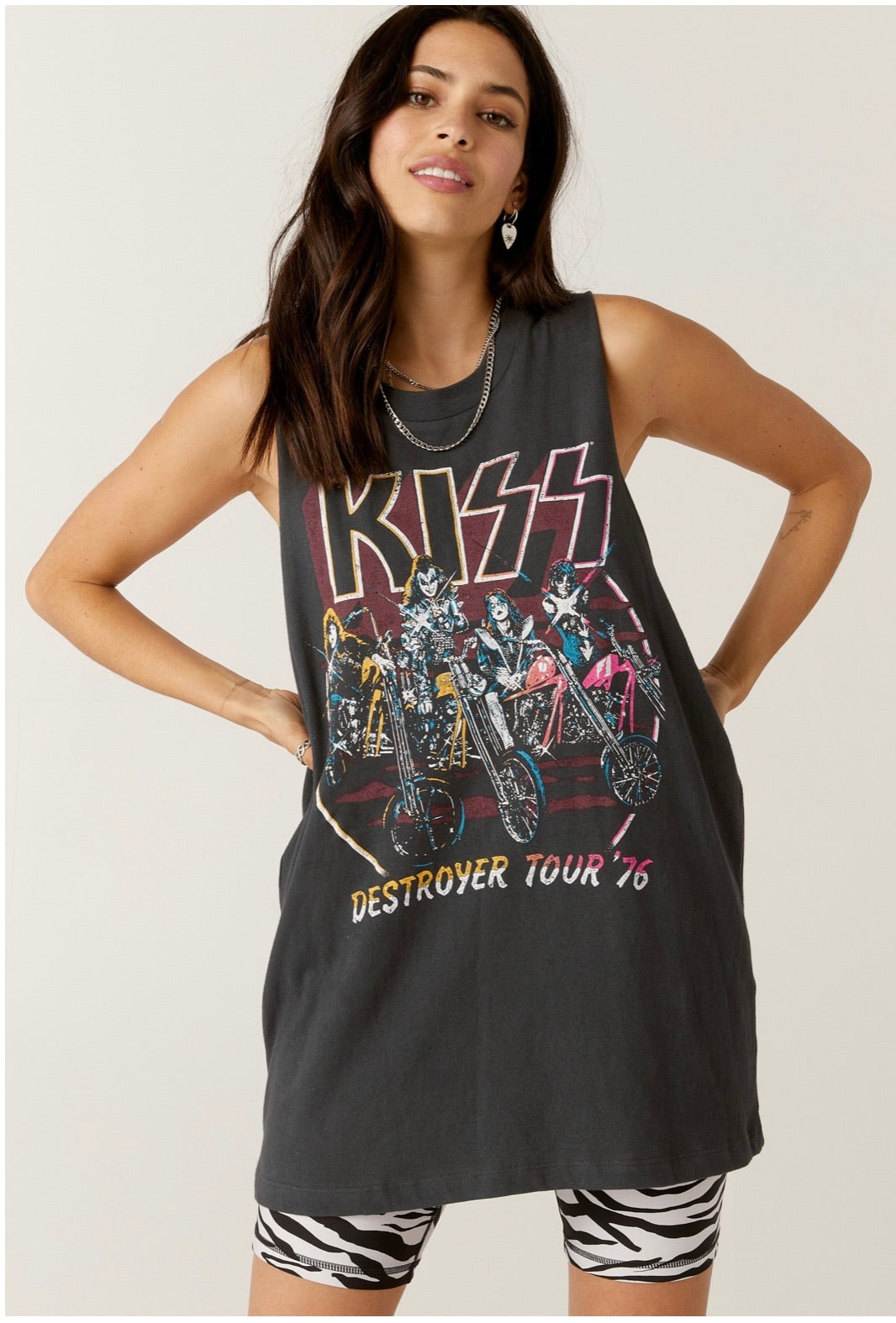 DAYDREAMER KISS BIKERS Boyfriend Muscle~Tank