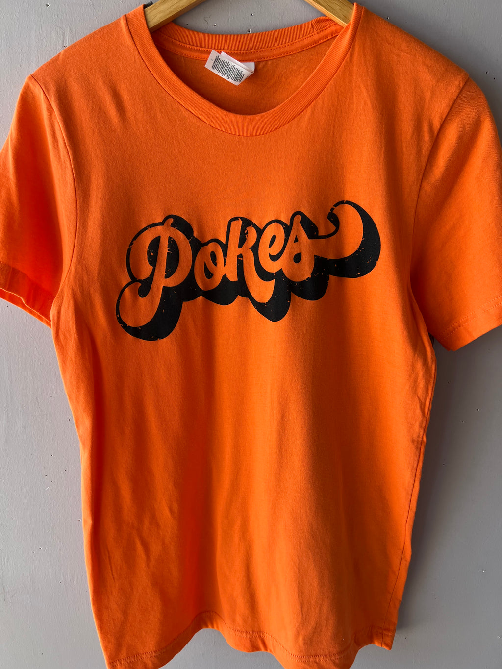 ATA GROOVY LOGO Crew~Neck Tee Top