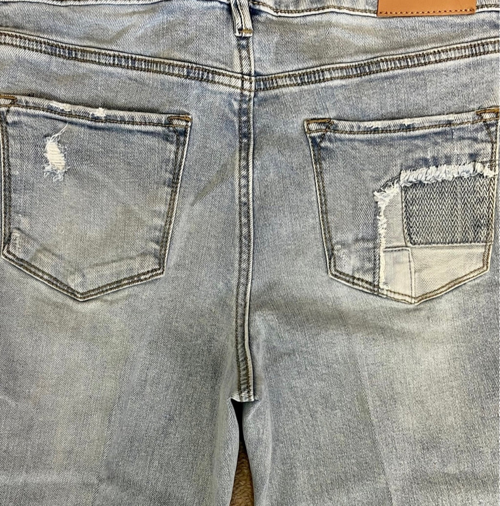 DEAR JOHN HighRise LANEY Distressed Flare Jean