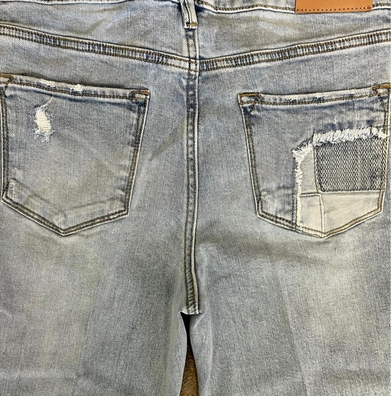 DEAR JOHN HighRise LANEY Distressed Flare Jean