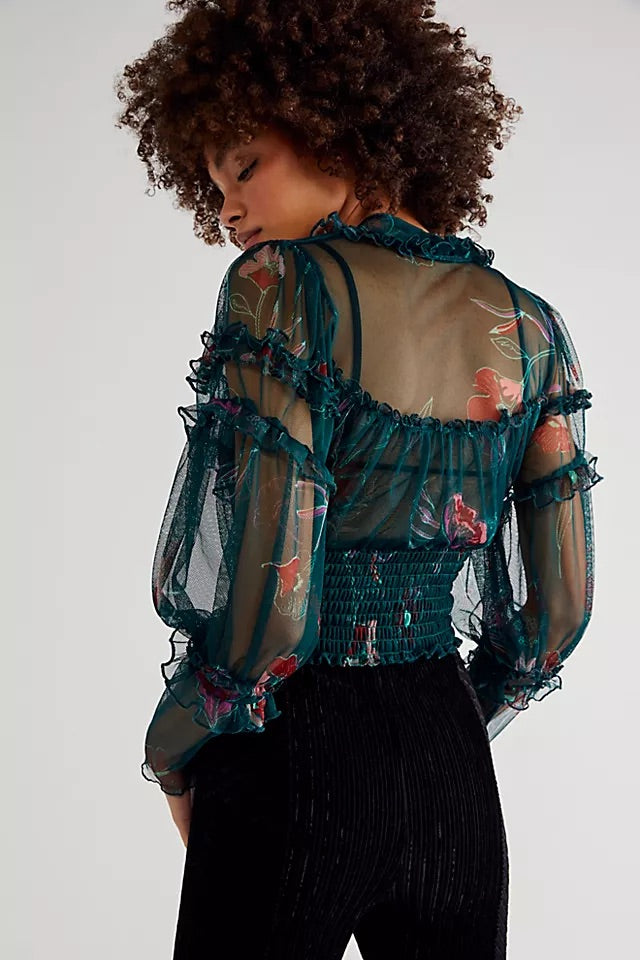 Free people sheer top Clearance
