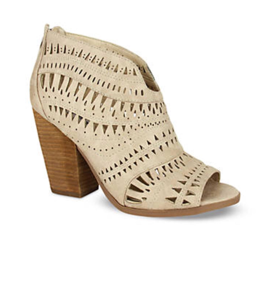 NOT RATED Laser Cut GROOVE THANG Booties