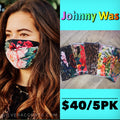 JOHNNY WAS 5 Pack Silk Charmeuse Face Masks