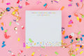TAYLOR ELLIOTT Sticky CONFETTI CUBE Notepad