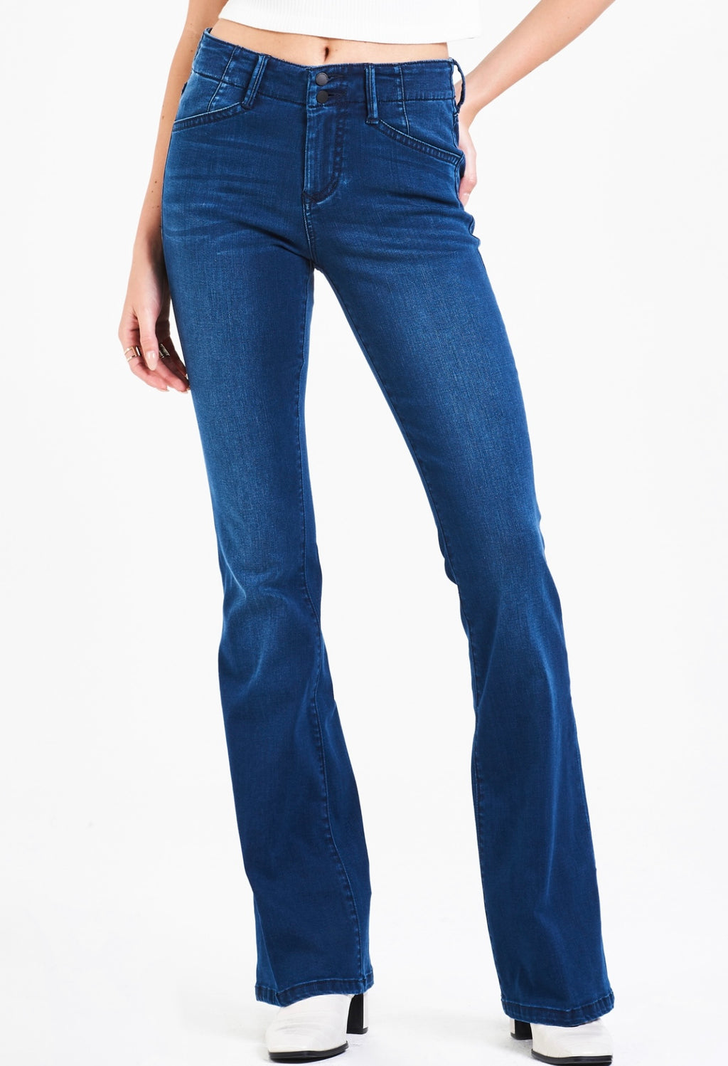 DEAR JOHN HiRise ROSA Flare Jeans