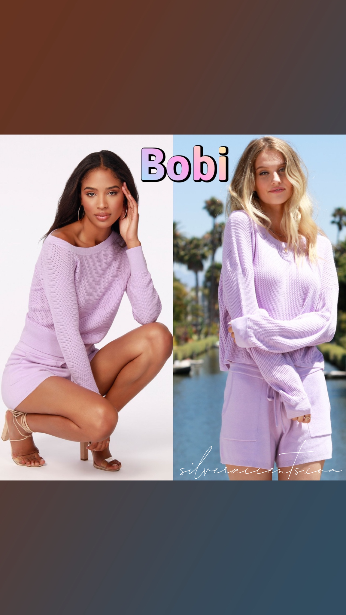 BOBIBLACK Viscose CONCEAL DrawCord Knit Short