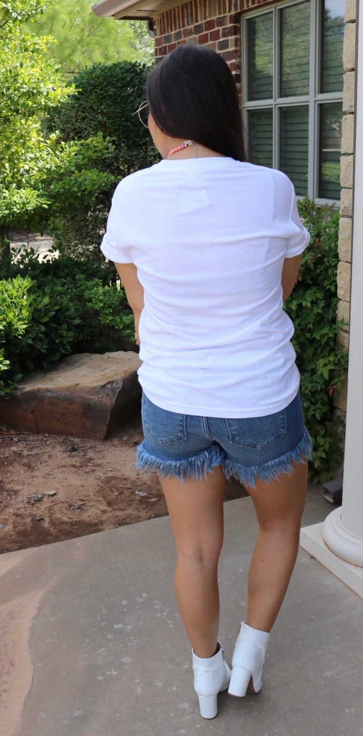 TTT SUMMER Tie~Dye Logo Comfort Colors Tee Top