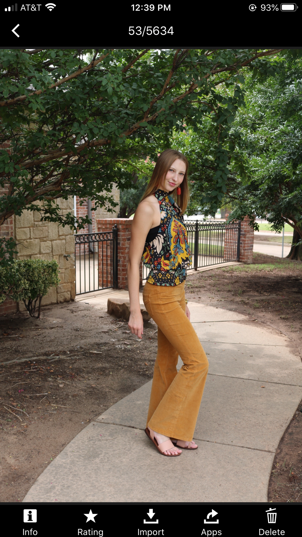 FREE PEOPLE Corduroy PULL ON Flare Jean