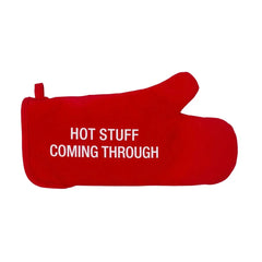 AF Red HOT STUFF COMING THROUGH Grill Mitt