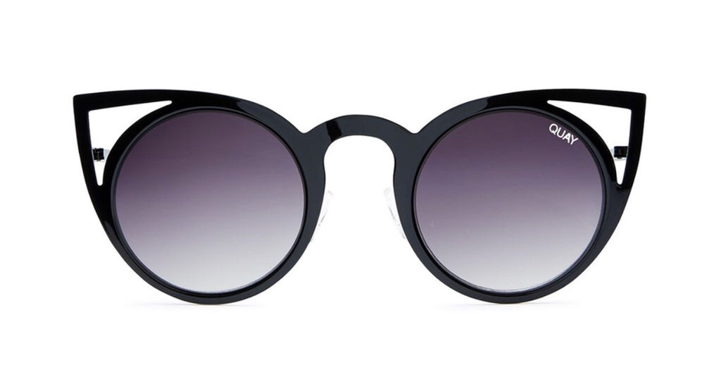 QUAY AUSTRALIA Black/ Smoke INVADER Sunglasses