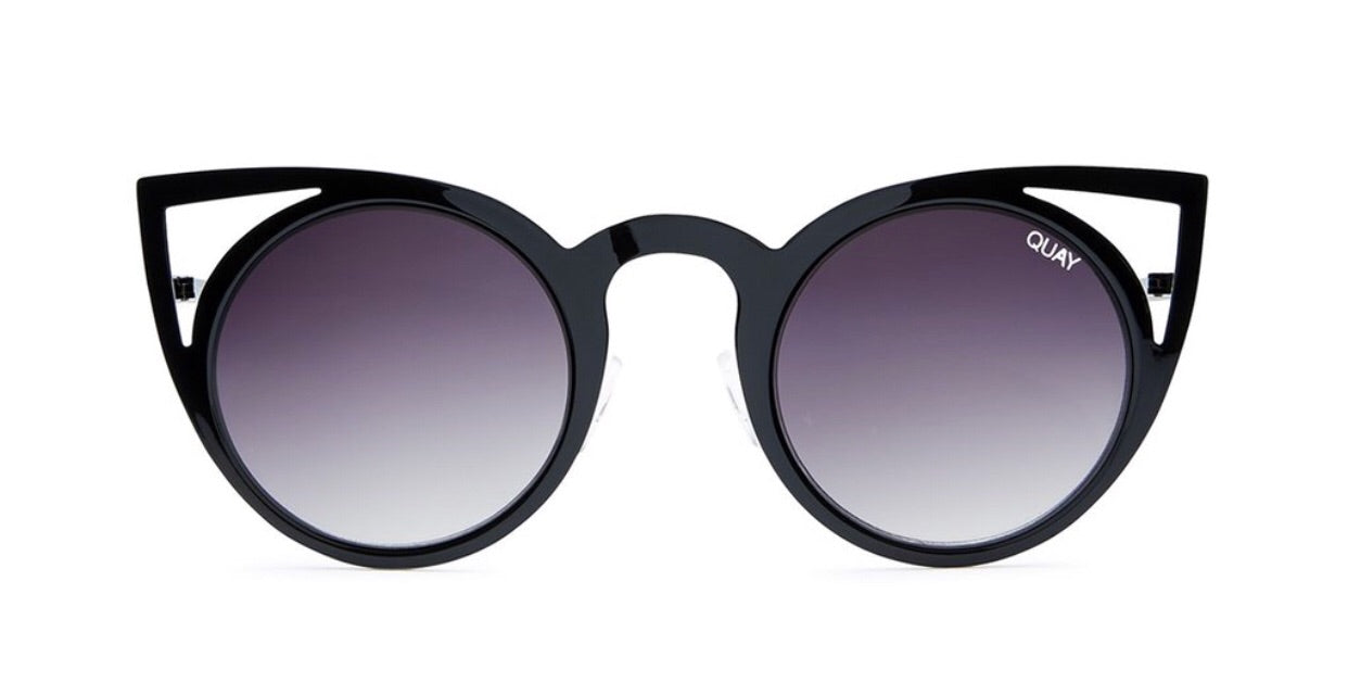 QUAY AUSTRALIA Black/ Smoke INVADER Sunglasses