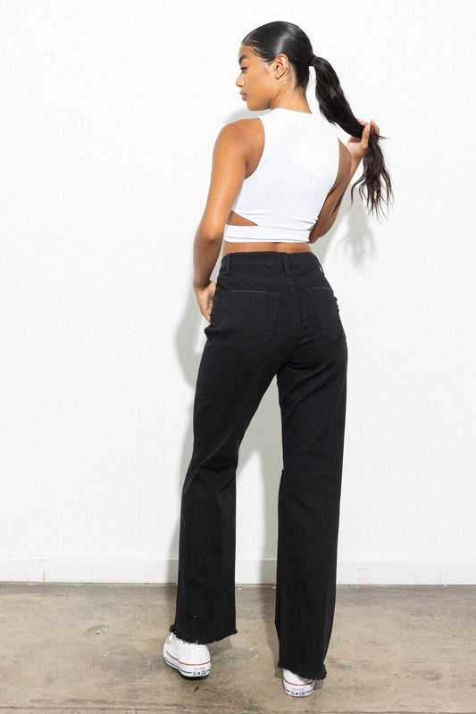 HighWaist STEALTH Distressed Jeans