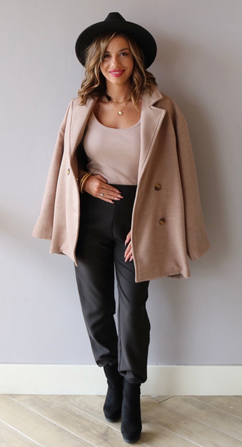 MICHAEL STARS RoucheSleeve BARBARA ScoopNeck ShineJersey Top