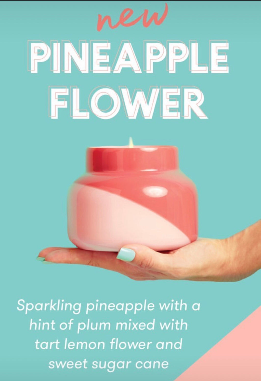 CAPRI BLUE 19oz. DUAL TONE Signature Jar Candle