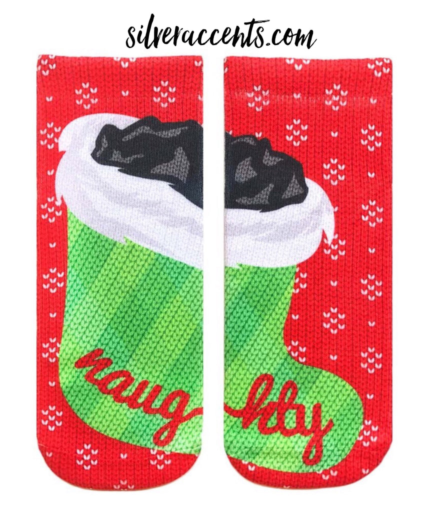 LIVING ROYAL Supersoft NAUGHTY LIST Ankle Socks