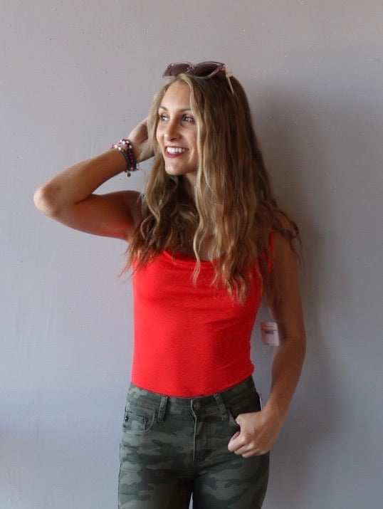 KANCAN HiRise FATIGUES Camo AnkleZip Skinnies