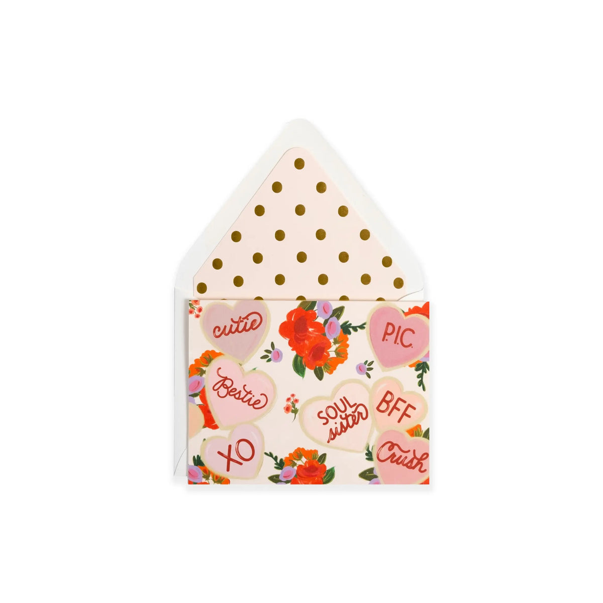 THE FIRST SNOW Valentine’s Day Designer Greeting Card