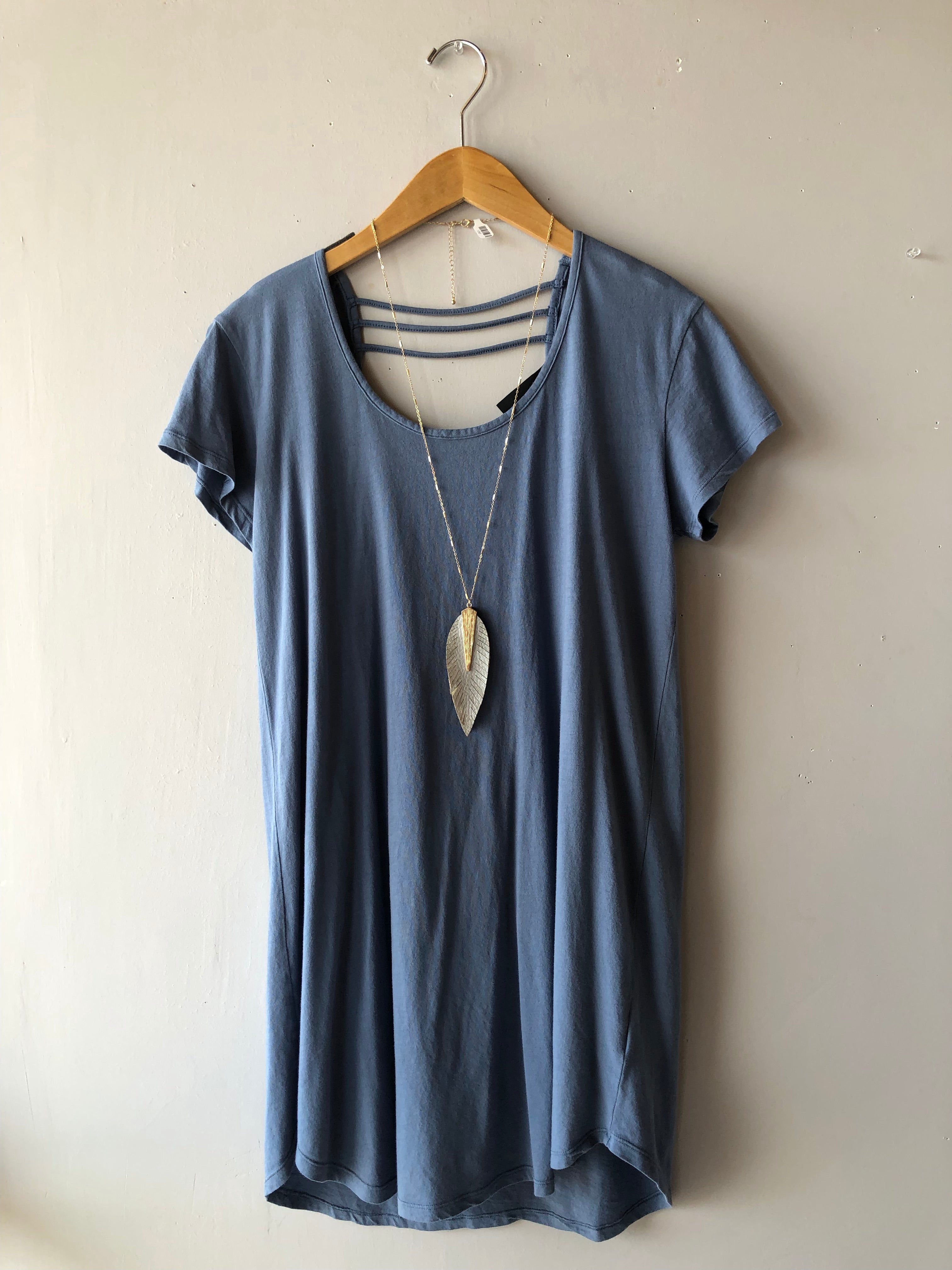 *BOBI Strappy-Back ANTHEM Supreme Jersey Dress