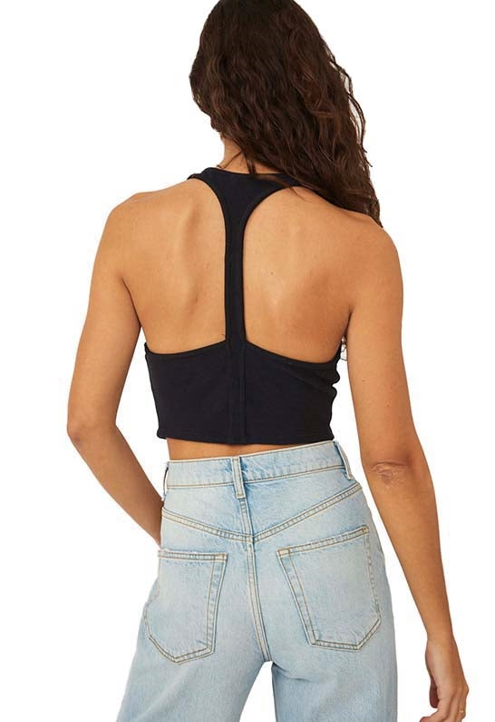 FREE PEOPLE Knit VERA VESTY Cami Top