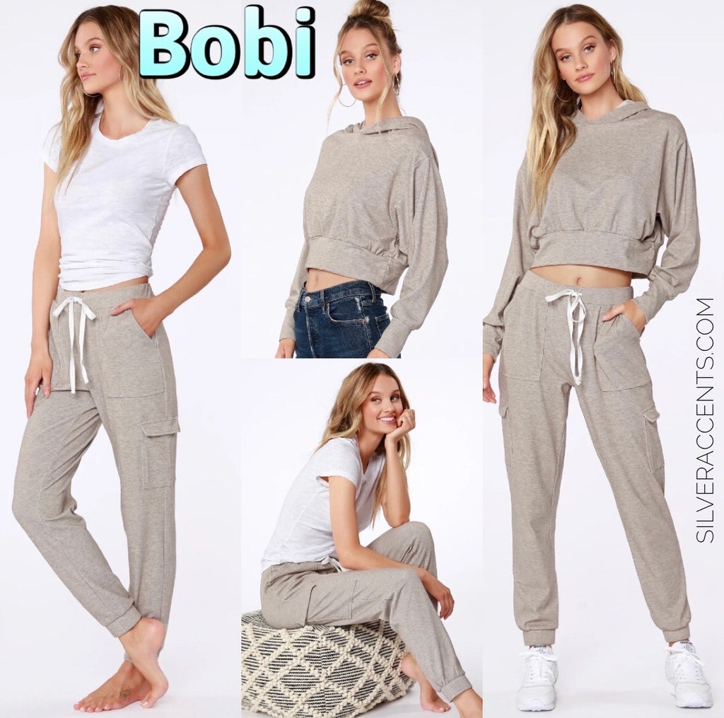 BOBI Cozy HeatherKnit GODDESS Cargo Pant