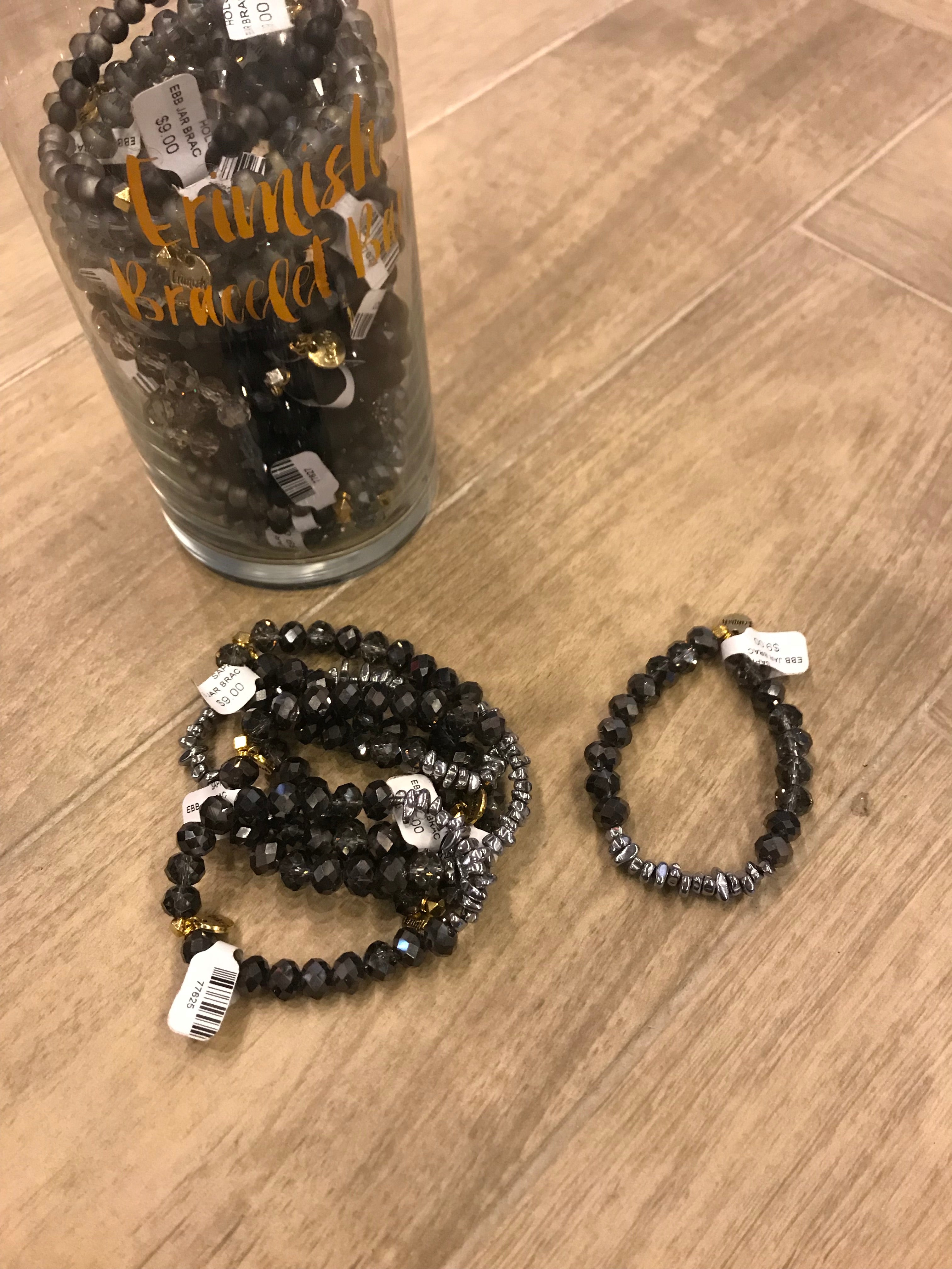 ERIMISH SAPPHIRE Beaded Stretch Bracelet