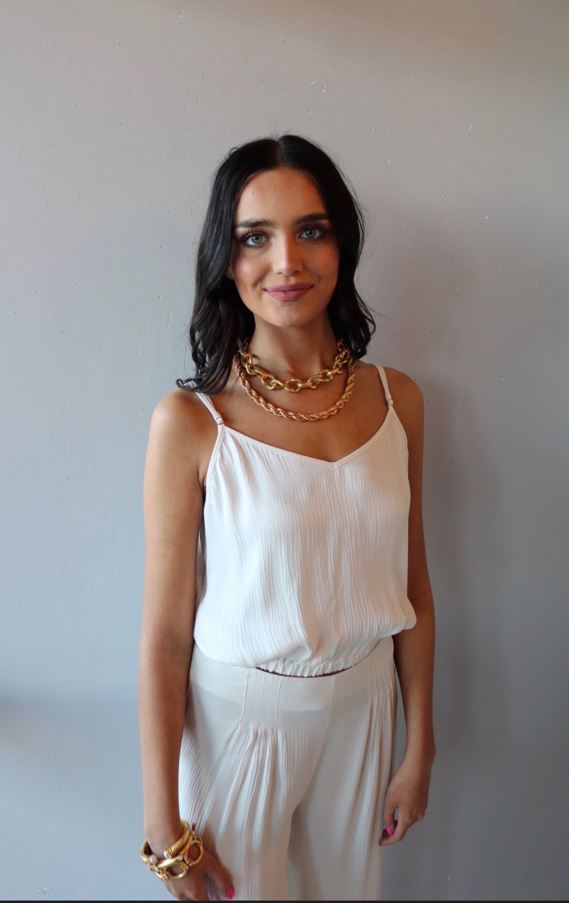 BOBI BLACK Silk PERSIST Tank