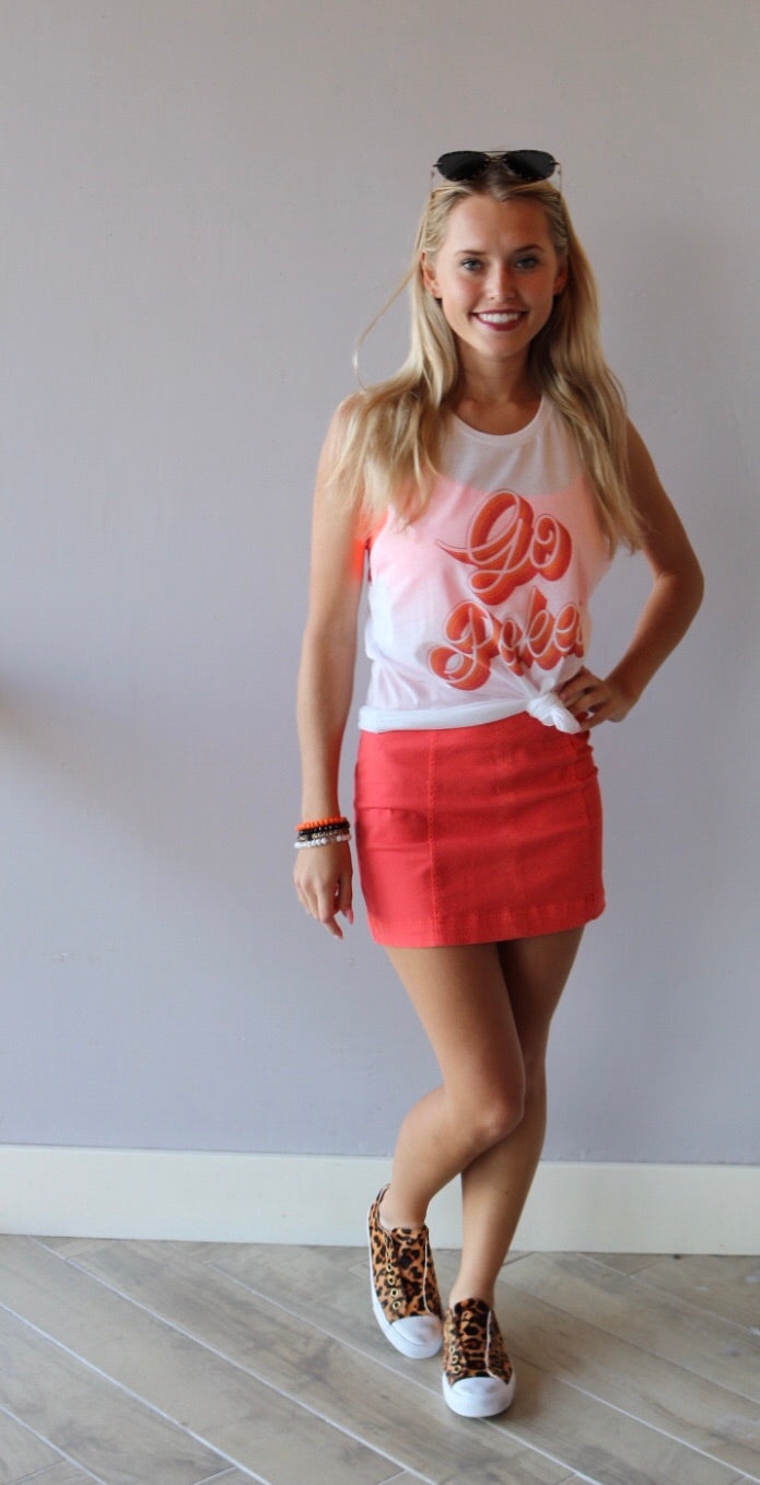 GAMEDAY COUTURE Let the Good Vibes Roll Logo Tank Top