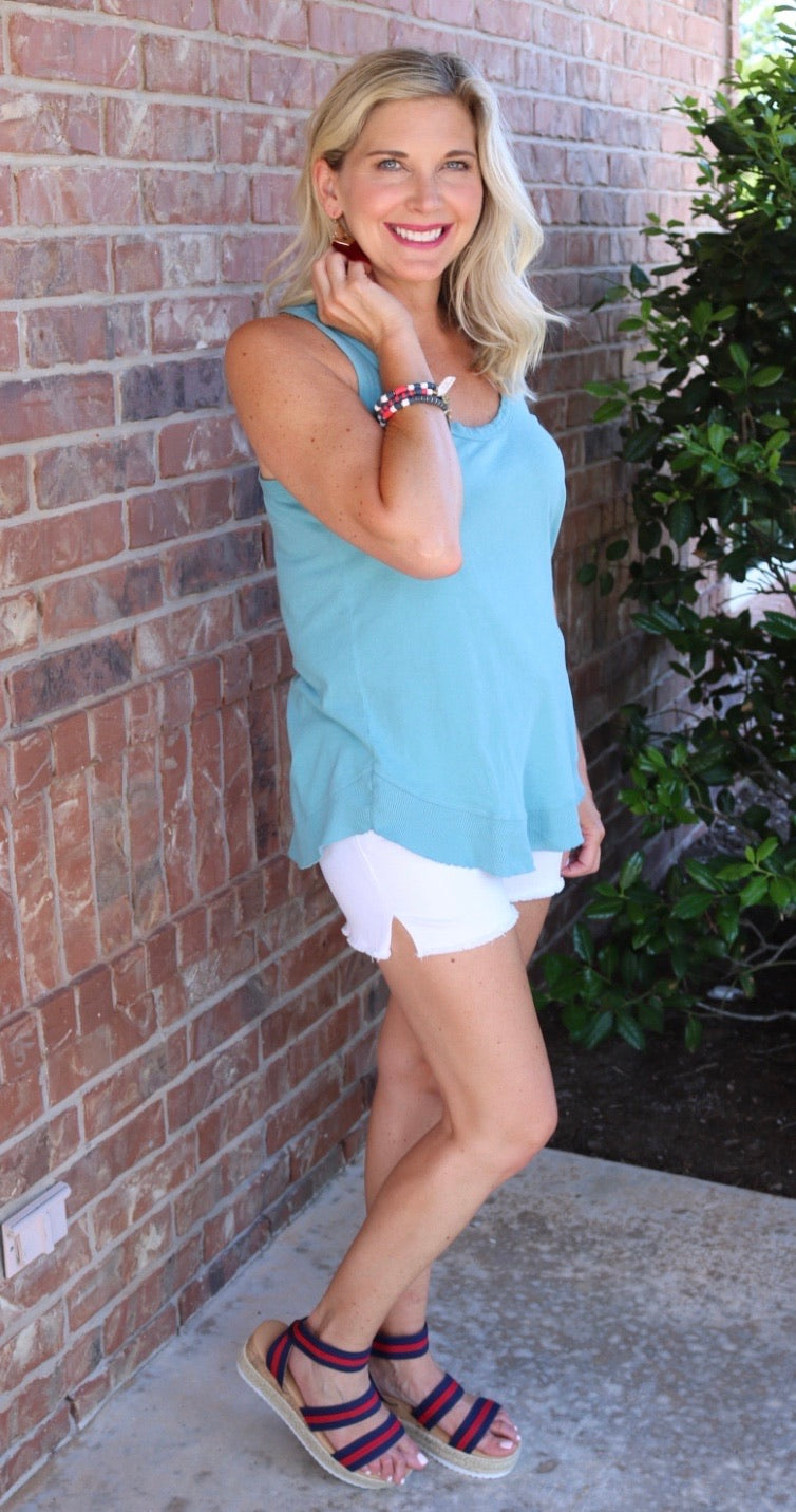 *BOBI Lightweight Jersey PRIME RoundHem Tank Top