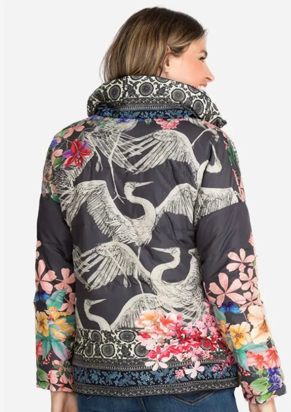 JOHNNY WAS Reversible LINDANA Down Parka