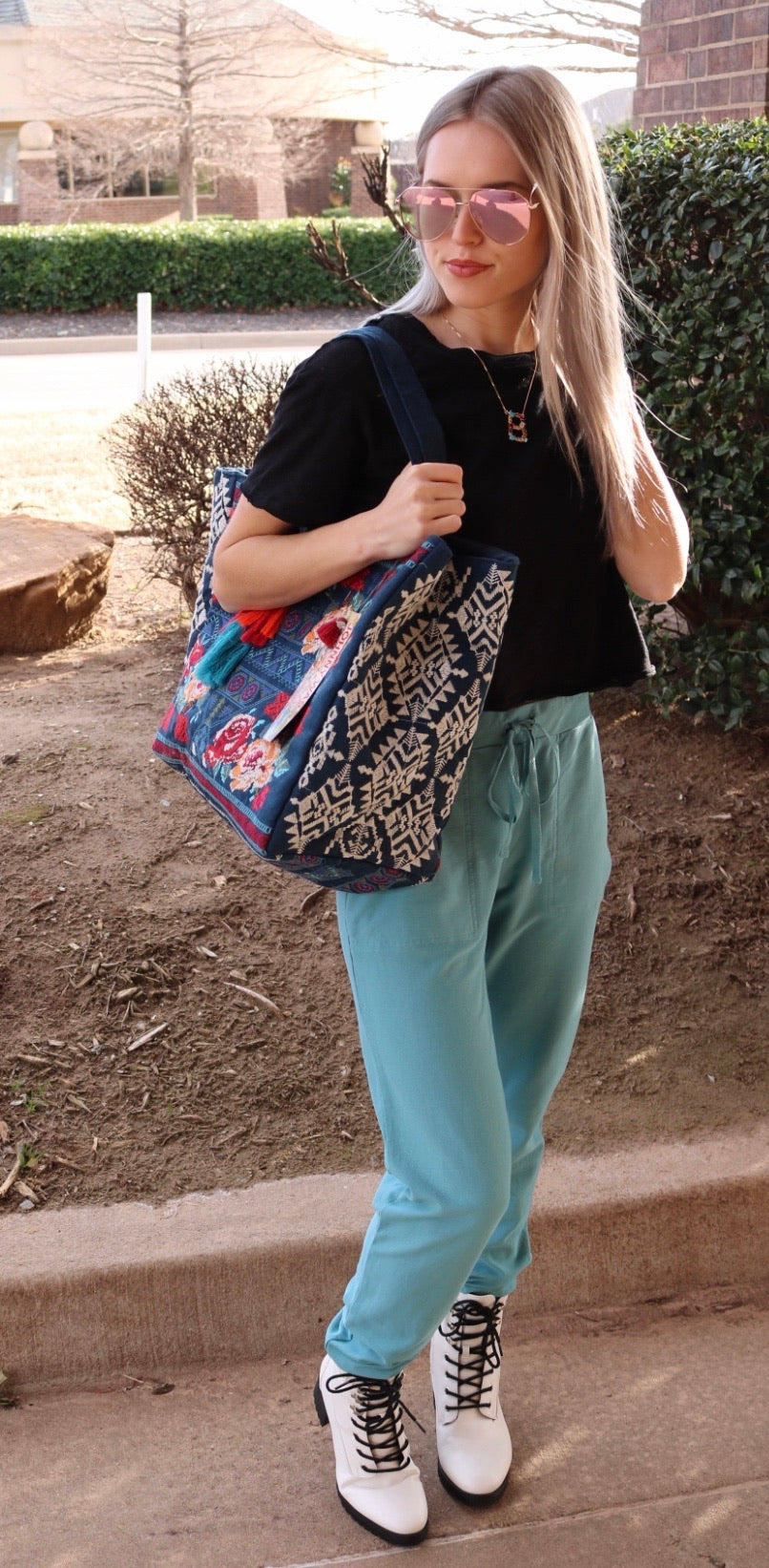 BOBI WaistCrop MARVEL SlubJersey Tee Top