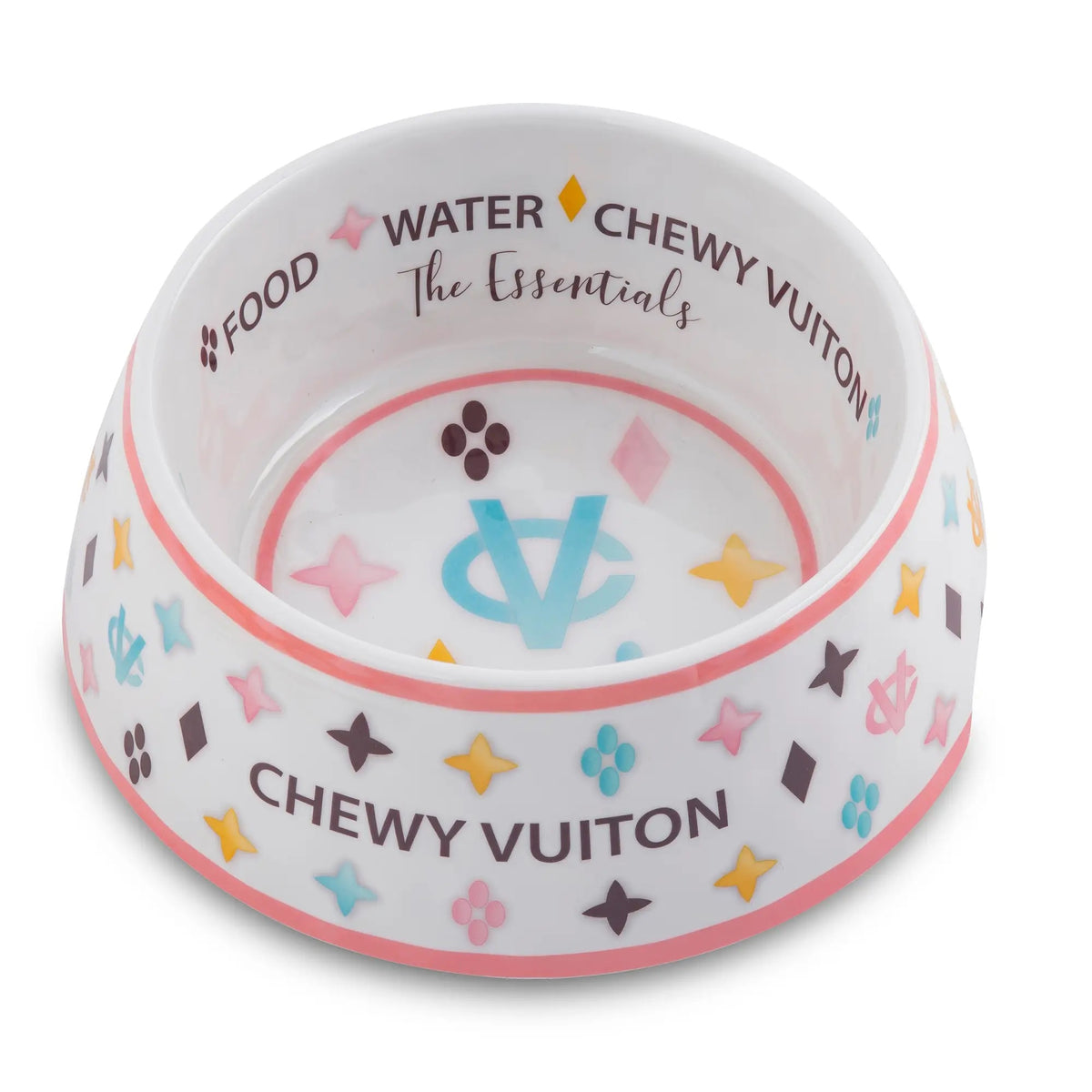 HDD Logo CHEWY VUITON Dog Bowl