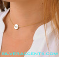 AL SORORITY Circle Choker Necklace