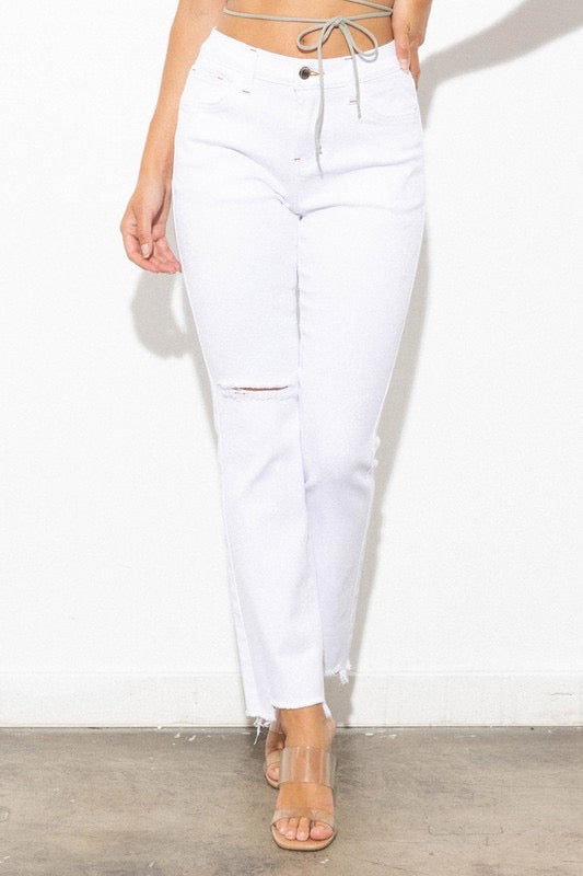 MidRise CURATE Straight Leg Jeans