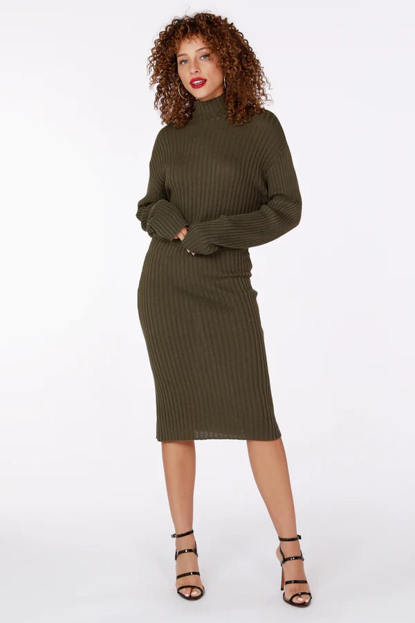 BOBI BLACK Button CURIOUS Midi Skirt