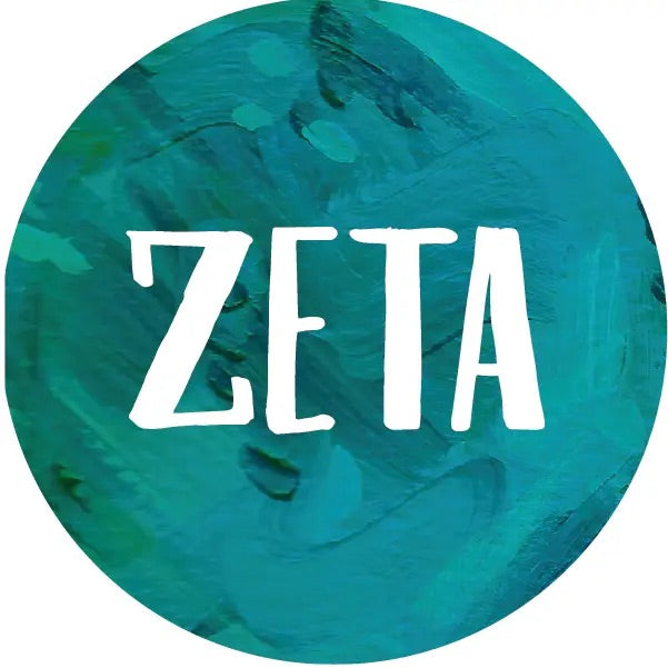 MS Sorority ABSTRACT Greek Chic Sticker