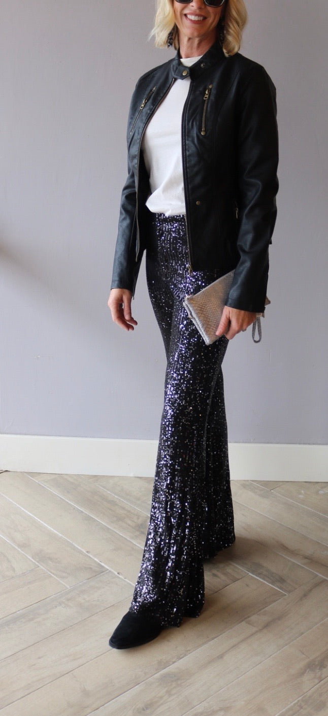 RYDER Vegan Leather Zip Moto Jacket