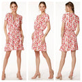 BOBI BLACK* Ruffle FROLIC Surplice Dress
