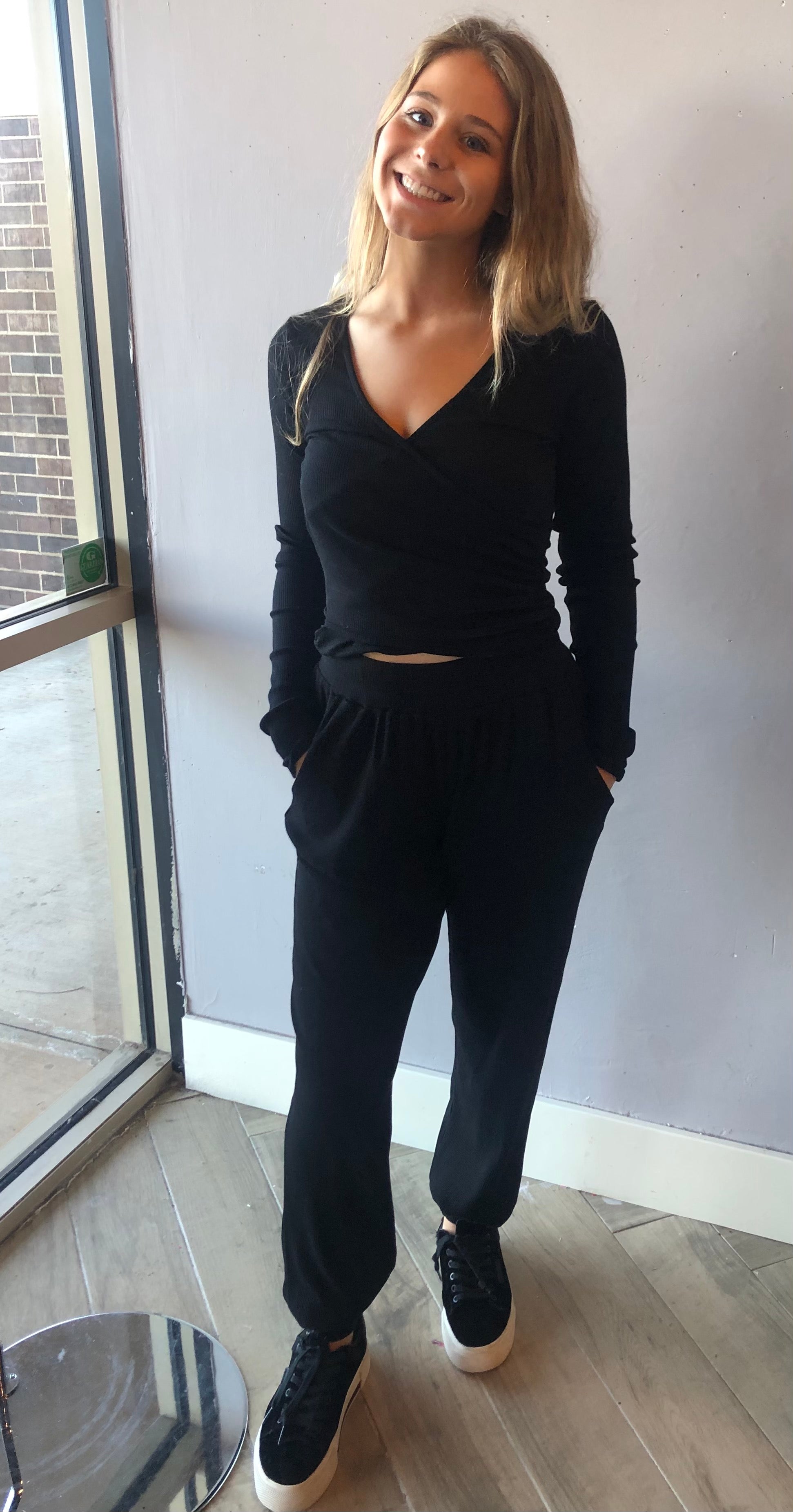 BOBI Modal KEEPER RibKnit Jogger Pant