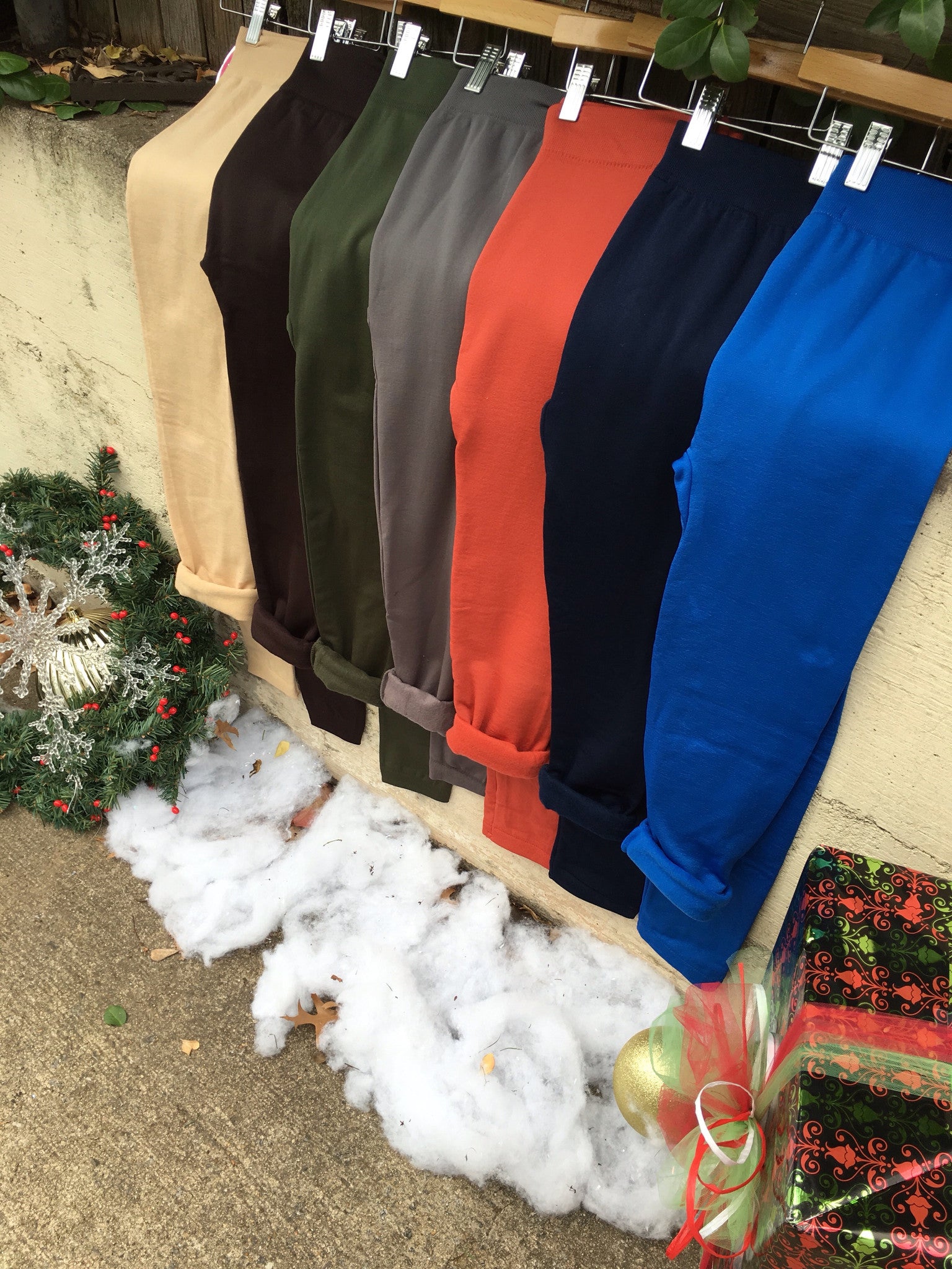 CUDDLE WITH ME Fleece Lined One Size Leggings