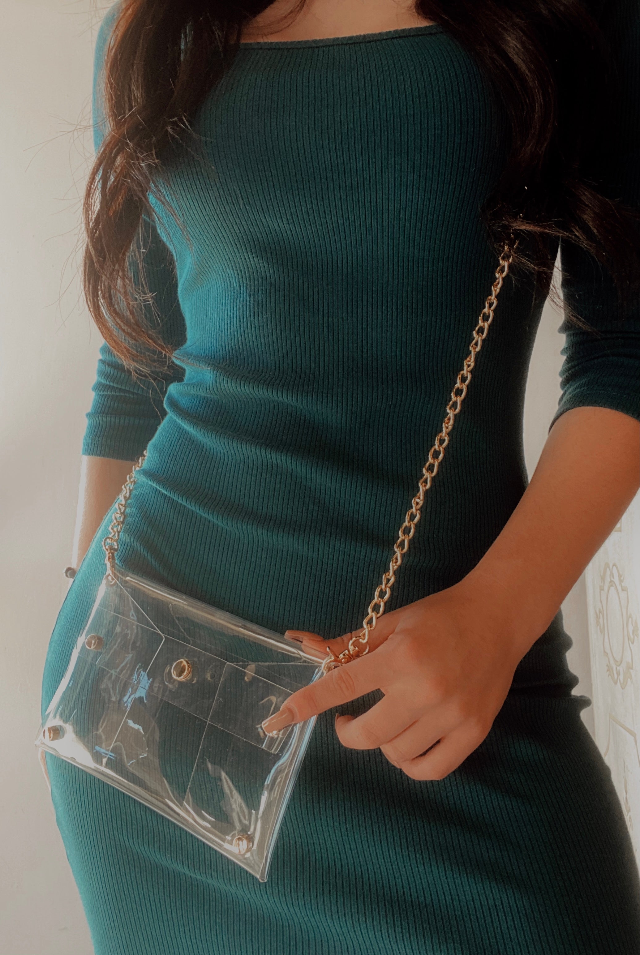 TFG Clear CITY LIMITS Crossbody Bag