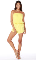 BOBI Strapless GRAND Garment Dye Terry Romper