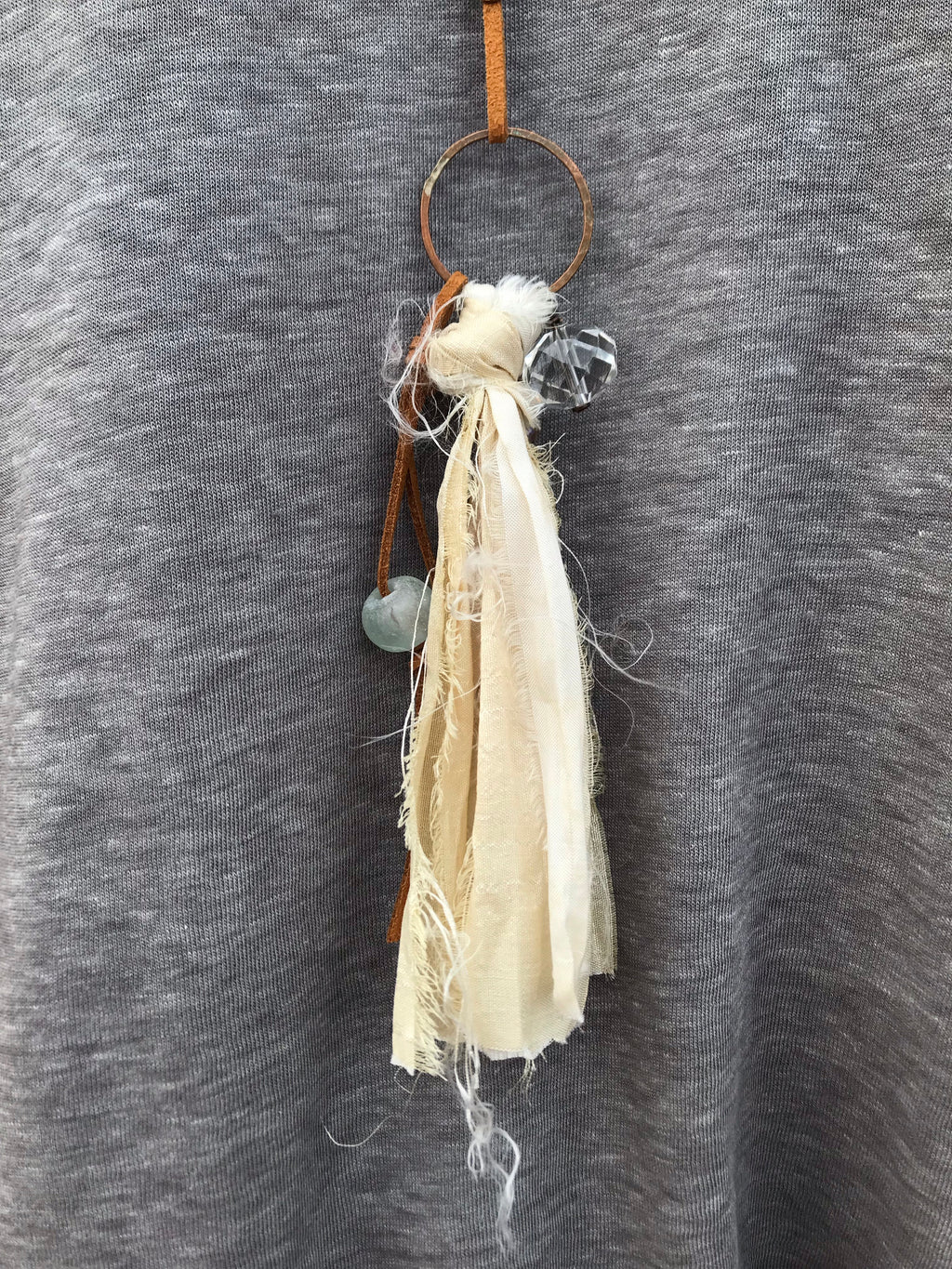 Silk Tassel Cluster Necklaces