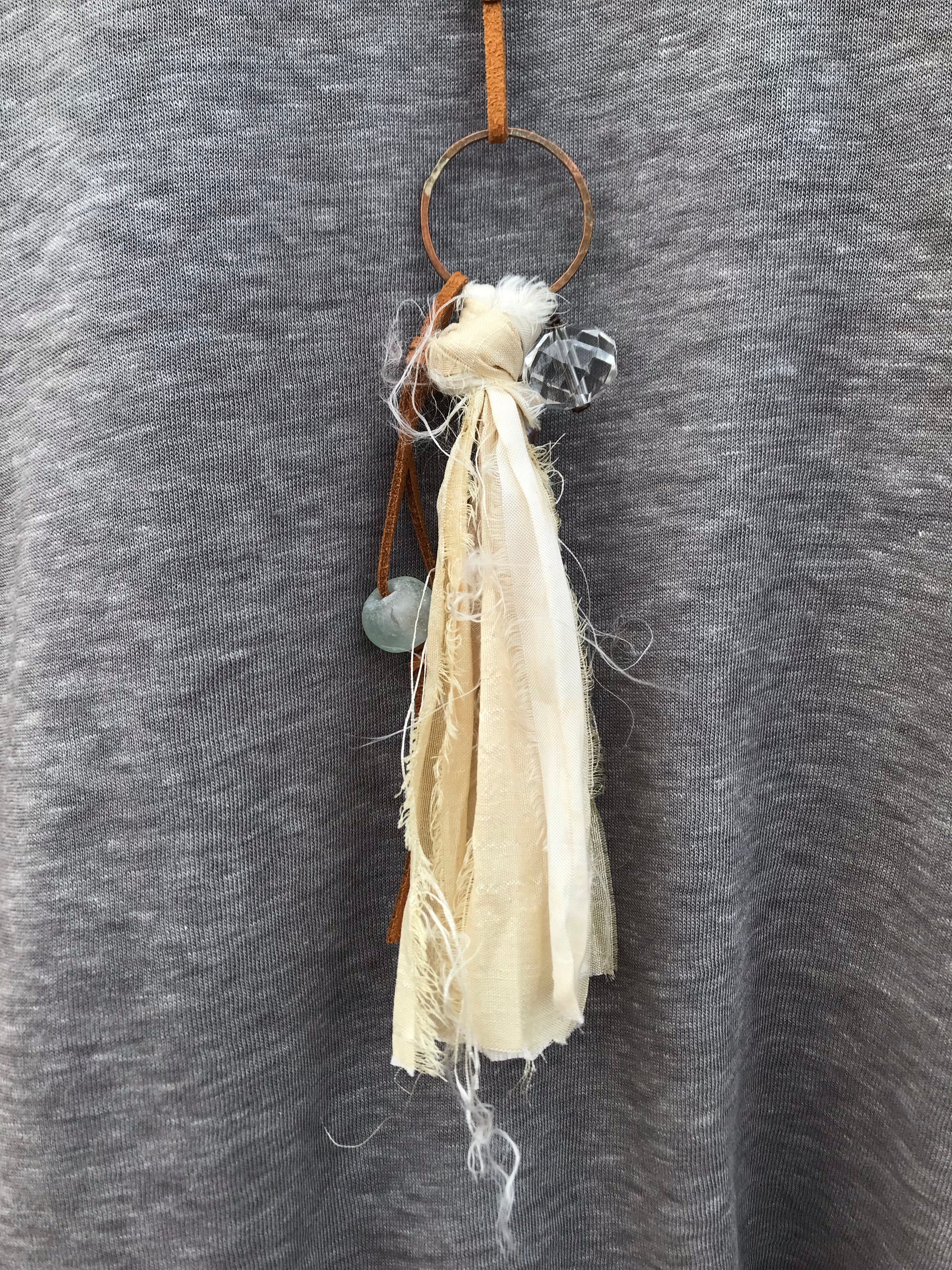 Silk Tassel Cluster Necklaces