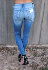 UNLIMITED Distressed Ankle Skinny Jean