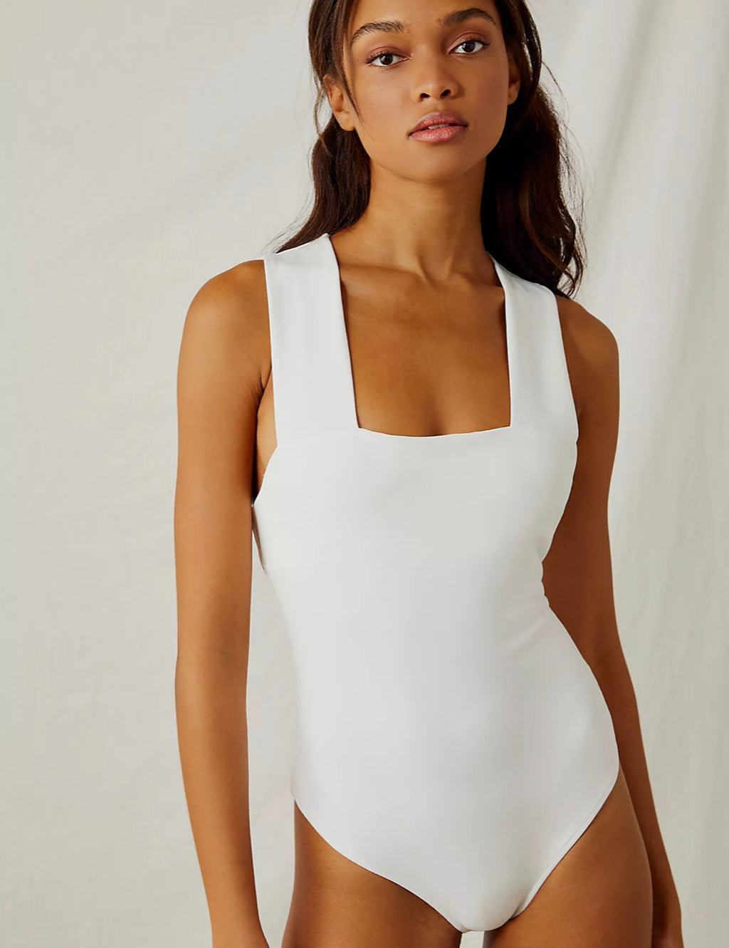 FREE PEOPLE SquareNeck SHE’S SO SLEEK DUO Bodysuit